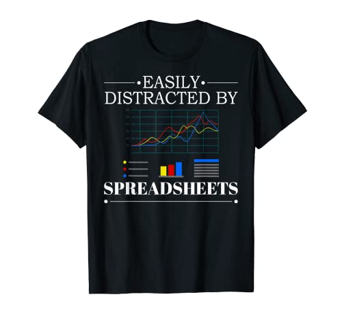 Spreadsheet Calculator Software Budget Templates T-Shirt