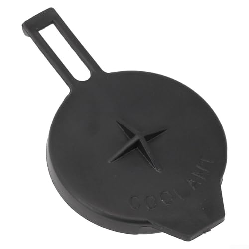Jonikuper Bouchon de réservoir de liquide de refroidissement pour moteur compatible avec 2014-2019, Yaris 2006-2019, Scion xD 2008-2014, iQ 2012-2015, xA/pour xB 2006, OE 1647123030, noir