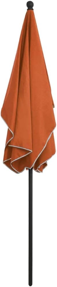 Garden Parasol with Pole Outdoor Market Patio Umbrella - Shade 82.7"x55.1"