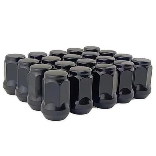 Tuercas de rueda de coche M14x1.5 tuercas de neumáticos hex 19mm compatibles con coche de 2015-2020