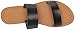 Amazon Essentials Women's Two Band Open Toe Slides, Black, 10