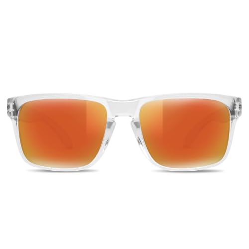 Image of B.N.U.S Sunglasses Corning Glass Lens, Non-Polarized for Men Women