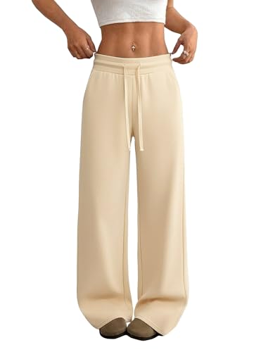 Amazon.com: JEKAOYI Womens Wide Leg Casual Pants High Waisted