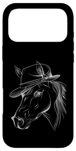 Dapper Horse Head Fedora Hat ���C���A�[�g�f�U�C�� �X�}�z�P�[�X iPhone 17 Pro Max �p