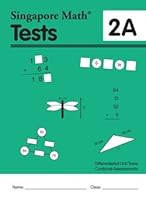 Singapore Math Common Core Tests 2A 1932906509 Book Cover