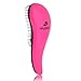 Vergiano Easy Glide Pain Free Detangling Hair Brush for Adults, Kids, Pets - Easily Remove Knots & Tangles (Pink)