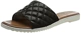 Recycled P.E.T. Jana 100% comfort Damen 8-8-27106-26 Pantolette, Schwarz, 45 EU