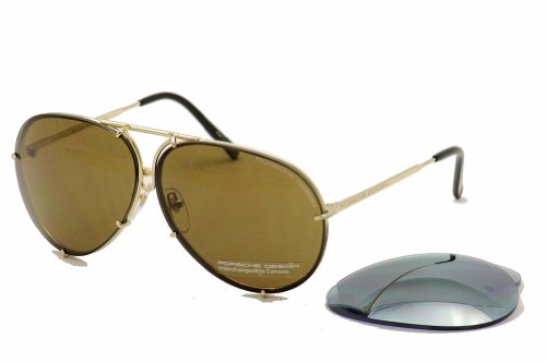 Price comparison product image Porsche Design Sunglasses (P8478) - gold