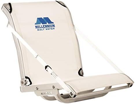 Millennium Outdoors White Saltwater Bt Seat P-100-wh