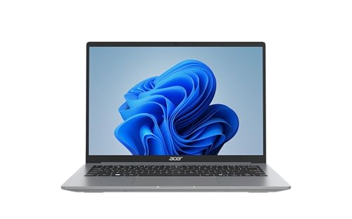 Image of acer Intel Core Ultra 5 125H Processor, 16GB DDR5 RAM, 512 GB SSD, Full HD IPS, 14 inch /35.56 cm, Windows 11 Home, Silver, 1.38 kg, TL44-53M, Backlit KB, Fingerprint Reader, TravelLite Business Laptop