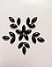 Black Onyx Marquise Shape Cabochon Gemstone for Beautiful Jewelry Making, All Sizes Available, 2 Pcs Set (5x10mm)