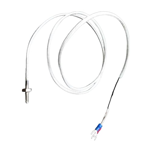 Thermocouple E à vis M6 réactif de 2m pour réguler la température