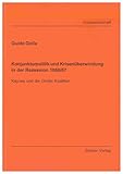 Konjunkturpolitik und Krisenüberwindung in der Rezession 1966/67: Keynes und die Große Koalition (Berichte aus der Volkswirtschaft) - Guido Golla 