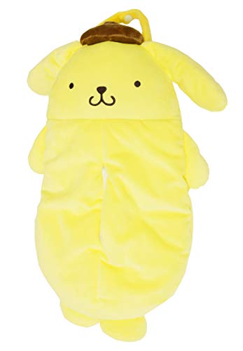 モリシタ サンリオ ポムポムプリン 壁掛け ぬいぐるみティッシュケース 約20ｘ43cm イエロー 4620420