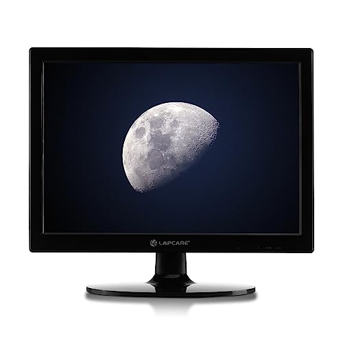 Lapcare LED Monitor LM154-15.1 (38.36CM) – VGA & HDMI, Black