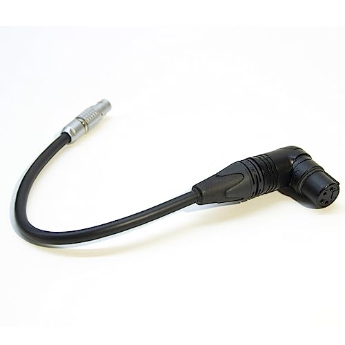 Cable HangTon de alimentación para Canon C300III con conectores de alta resistencia de 6 pines