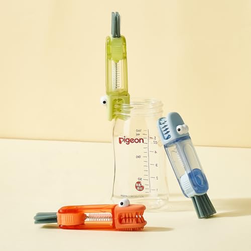 Image of 4-in-1 Bottle Cleaning Brush Set, Multifunction Silicone Cup Lid Gap Cleaner, Home Kitchen Crevice Cleaning Tools, 3 Pcs, Blue
