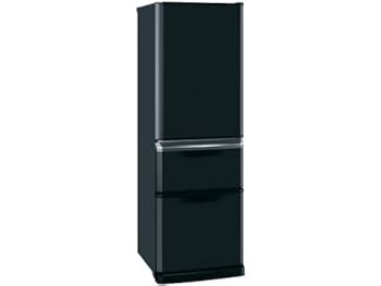 Amazon.co.jp: 三菱 MR-C37S-B 370L右開き冷蔵庫 (プラチナ