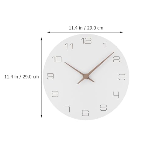 Reloj de pared de madera creativa OSOLADY silencioso miniatura 2