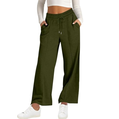 Wide Leg Sweatpants Women High Waisted Baggy Joggers Loose Fit Athletic Sweatpants Soft Lightweight Joggers 2025