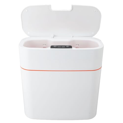 Poubelle à capteur intelligent 15L automatique murale PP avec couvercle étanche