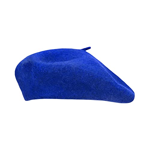 Image of Klong Women Wool Beret Hat French Style Solid Color