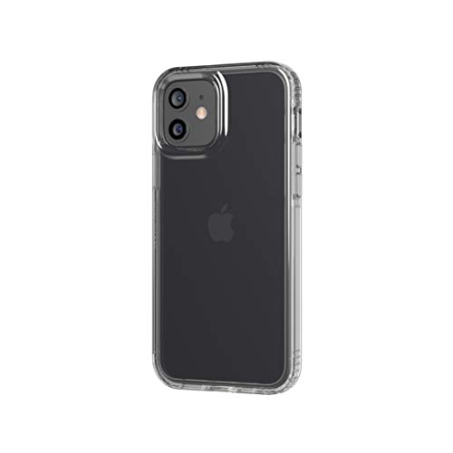 Image of tech21 Thermoplastic Polyurethane Evo Clear Phone Case For Apple Iphone 12 Pro With 10 Ft. Drop Protection, Clear