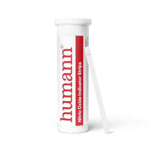 Humann - Nitric Oxide I Indicator Strips - Test salivary Nitrite Levels - 1 Tube of 25 Strips