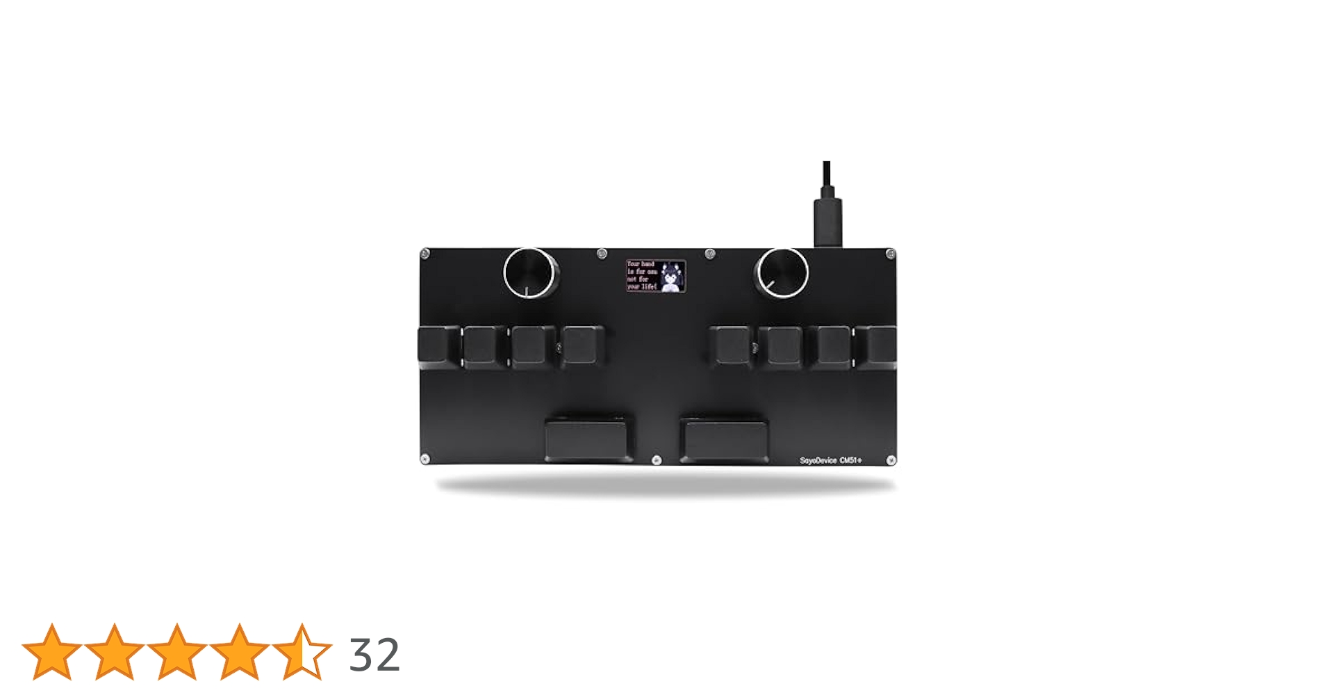 Amazon.co.jp: BTXETUEL SayoDevice CM51+ ラピッドトリガー