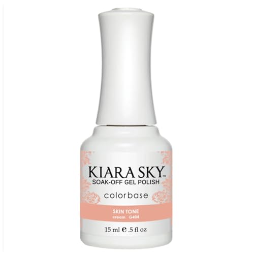 Kiara Sky Soak Off Gel Nail Polish 0.5 fl oz, SKIN TONE (G404)