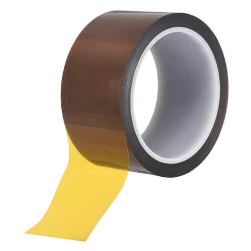 Cinta térmica de poliimida uxcell 50mm para sublimación de alta temperatura sin residuos