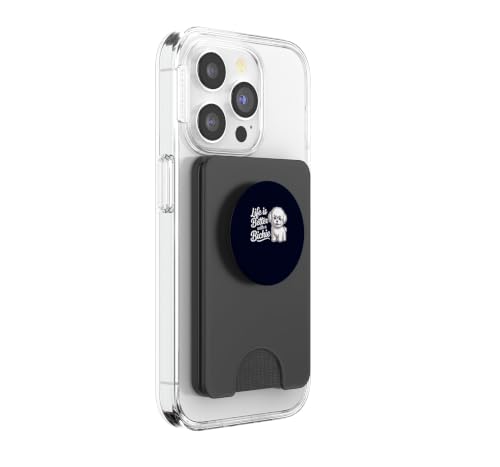 PopWallet para MagSafe de Bichon Frise tarjetero magnético iPhone 4