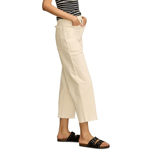 Lucky Brand Women's Lucky Legend Crop Wide Leg Jeans3