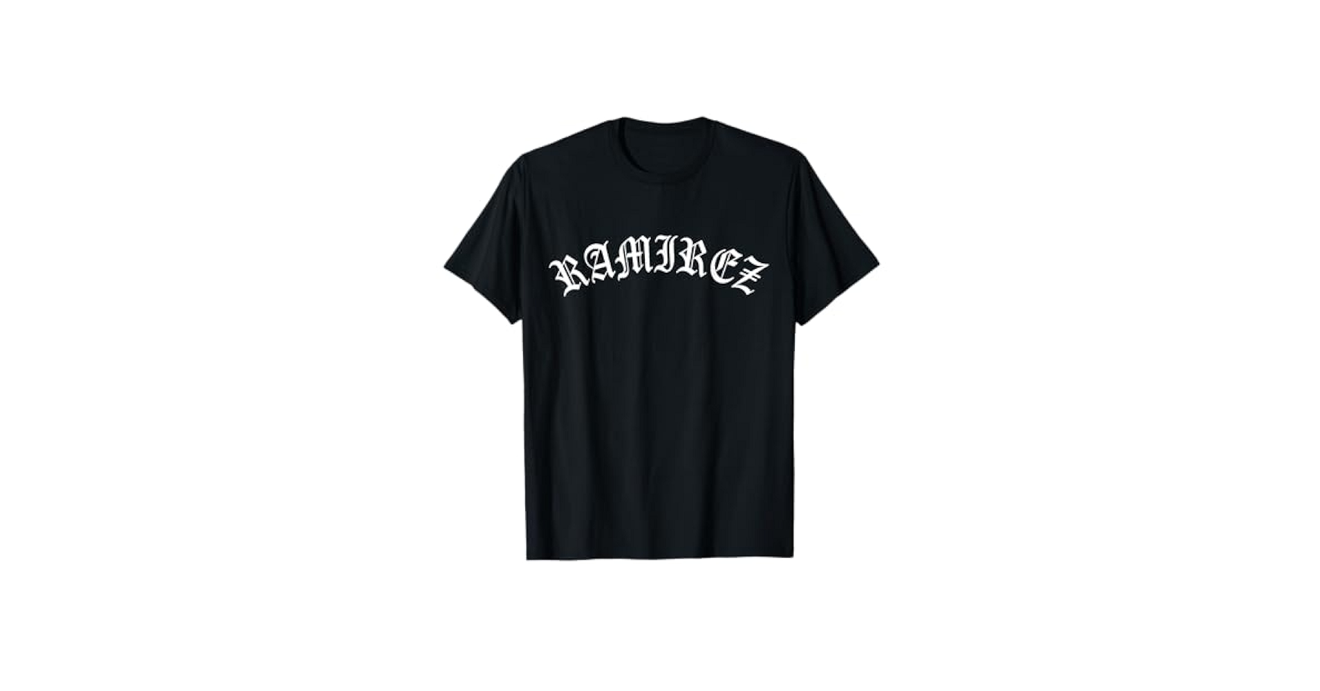 Amazon | RAMIREZ アーチ オールドイングリッシュ Tシャツ | T