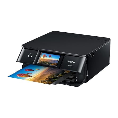 Epson Expression Photo XP-8700 Wireless All-in-One Printer with Built-in Scanner and Copier and 4.3