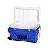 TZNBGO Frigo/Frigorifero/Frigoriferi Portatile con Rotelle 90L, Frigorifero da Viaggio per Auto, Congelatore Portatile per Camion, Barca o Camper (Color : Blue)