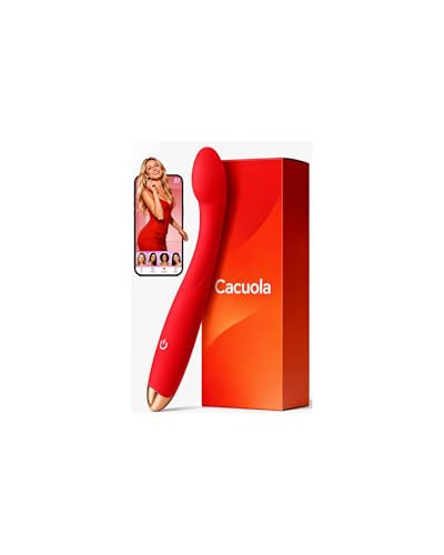 Cacuola1 Vibrator Dildo Präzise G Punkt & Anal Anwendung Vibratorenset für Frauen Männer 90 Flexibel Leise & Leistungsstark Sex Spielzeug für die Frau 10 Modi Vibration für Frauen Dilatatoren