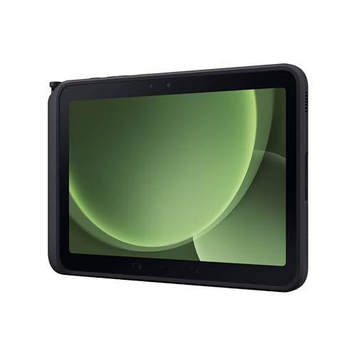 Image of Samsung Galaxy Tab Active5 Pro 10.1 inch 8+256GB 5G Work Tablet, 5G Unlocked, Rugged Design, Sensitive Touchscreen, Long Battery Life for Workers, SM-X358UZGEN14, Green