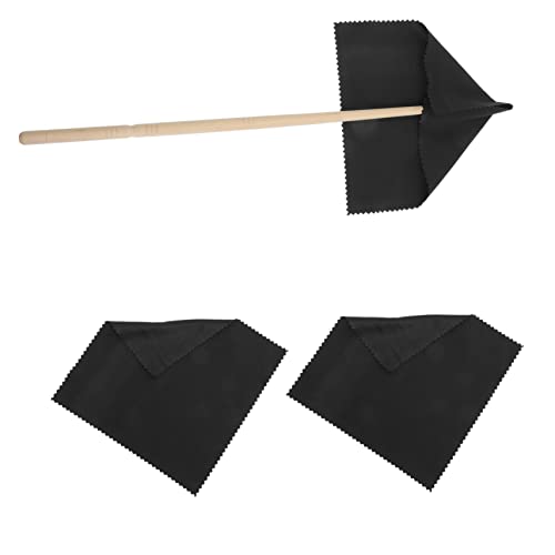 Levemolo Flute Cleaning Rod Flute Cleaning Cloth for Flute Cleaning Recorder Instrument Cleaning