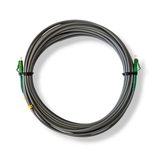 Câble fibre optique monomode OS2 renforcé TPU noir 10m