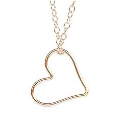 Rose Gold with 18inch Long Chain