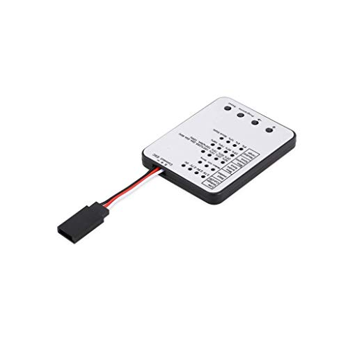 Fasizi RC Program Card Electronic Speed Controller Programmer for RC Car 25A - 150A ESC, Compact - Image 3