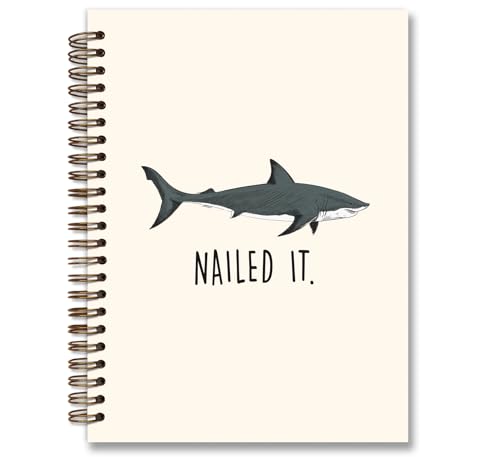 Carnet à spirales requin pour prendre vos notes de cours avec style