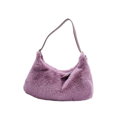 Paquet bandoulière femme en peluche pour voyage et ville