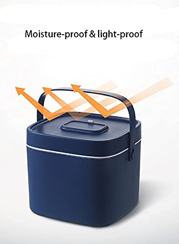 Kit de primeros auxilios portátil, caja de 2 capas para uso doméstico y exterior con suministros esenciales