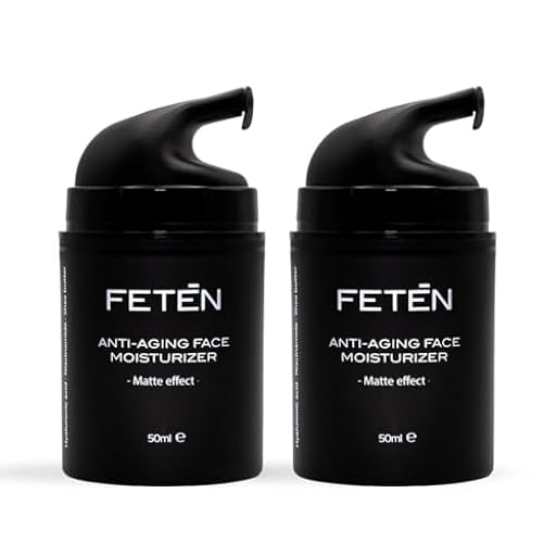 FETEN Crema Hidratante Facial Hombre – Crema antiarrugas pack 2 uds con ácido hialurónico, efecto antiedad y matificante, cuidado de cara día y noche, men skincare, rejuvenecedora antiacné | Ya disponible en tu tienda friki favorita! En mundofriki.es!