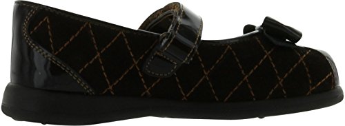 Girls H25020 Cute European Quilted Flats Shoes2