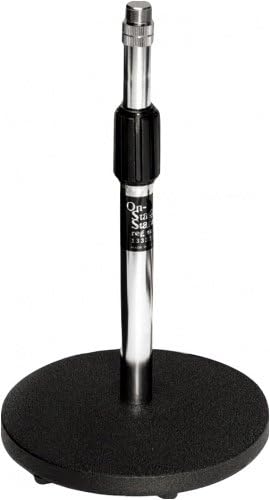 On-Stage DS7200C Adjustable Desktop Microphone Stand, Chrome - Image 4