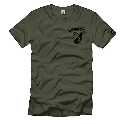 T-shirt Bataillon de chasseur avec armoiries Danuaueschingen Olive XL