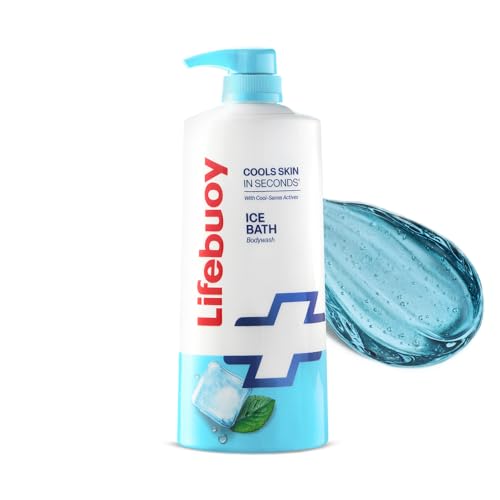 Image of LIFEBUOY Ice Bath Bodywash, 750ml, for Instant Heat Relief, with Menthol and Cool Sense Actives, Skin Cooling in Seconds, Refreshing Fragrance, for Men and Women